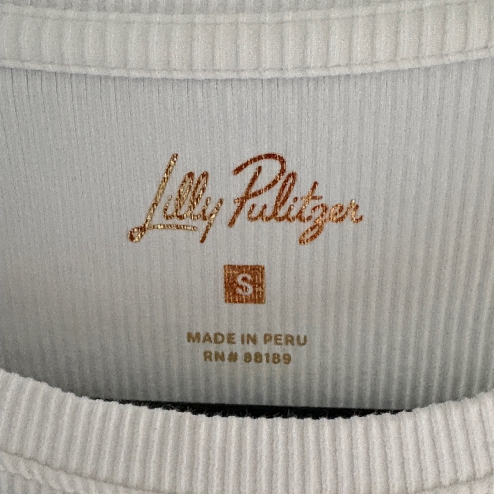 Lilly Pulitzer Ribbed Knit Top - Picture 2 of 4
